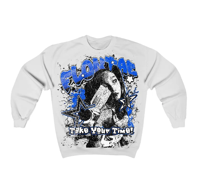 Blueberry 12s Flontae Crewneck Sweatshirt Be Patient Graphic sold by Flontae Clothing