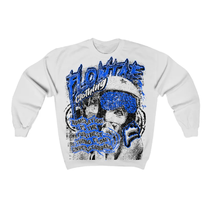 Blueberry 12s Flontae Crewneck Sweatshirt Understand Graphic sold by Flontae Clothing
