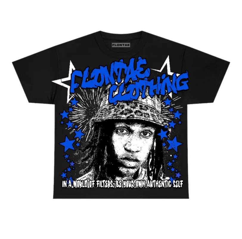 Blueberry 12s Flontae T-Shirt Be Yourself Graphic made by Flontae Clothing
