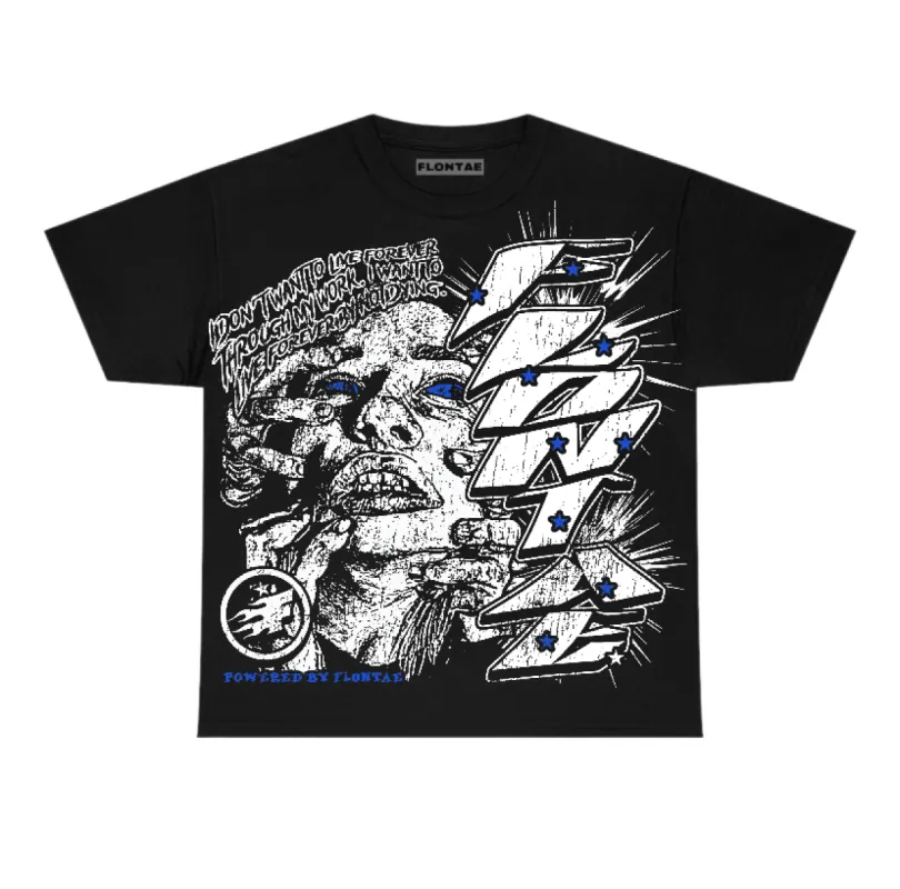 Blueberry 12s Flontae T-Shirt Forever Graphic sold by Flontae Clothing