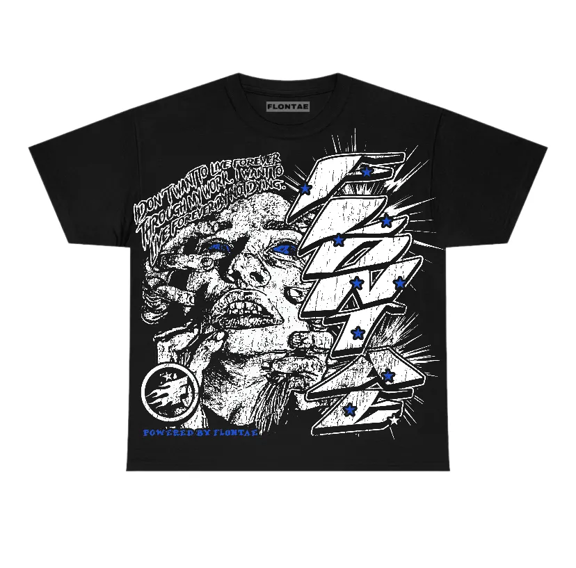 Blueberry 12s Flontae T-Shirt Forever Graphic sold by Flontae Clothing