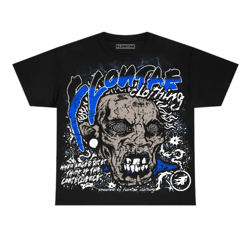 Blueberry 12s Flontae T-Shirt Consequences Graphic sold by Flontae Clothing