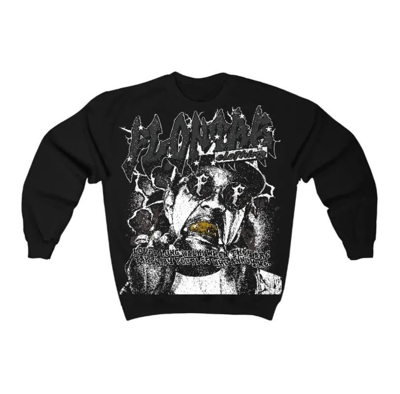 Black Cat 3s Flontae Crewneck Sweatshirt Annoy Graphic sold by Flontae Clothing