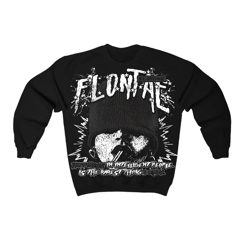Black Cat 3s Flontae Crewneck Sweatshirt Furious Graphic sold by Flontae Clothing