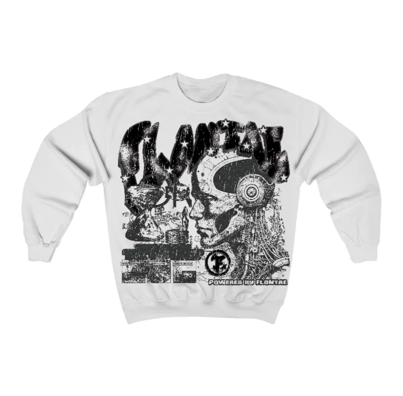 Black Cat 3s Flontae Crewneck Sweatshirt Smartness Graphic sold by Flontae Clothing