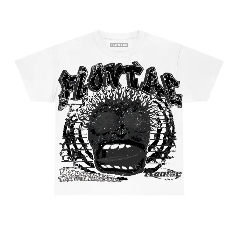 Black Cat 3s Flontae T-Shirt Balance My Heart Graphic sold by Flontae Clothing