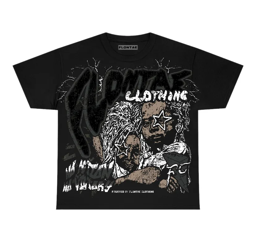 Black Cat 3s Flontae T-Shirt No Action Graphic sold by Flontae Clothing