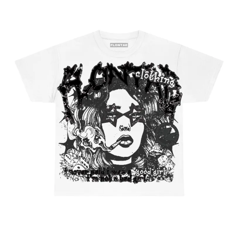 Black Cat 3s Flontae T-Shirt Keep Quiet Graphic sold by Flontae Clothing