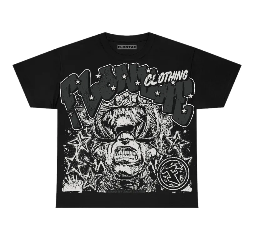 Black Cat 3s Flontae T-Shirt No Composure Graphic sold by Flontae Clothing
