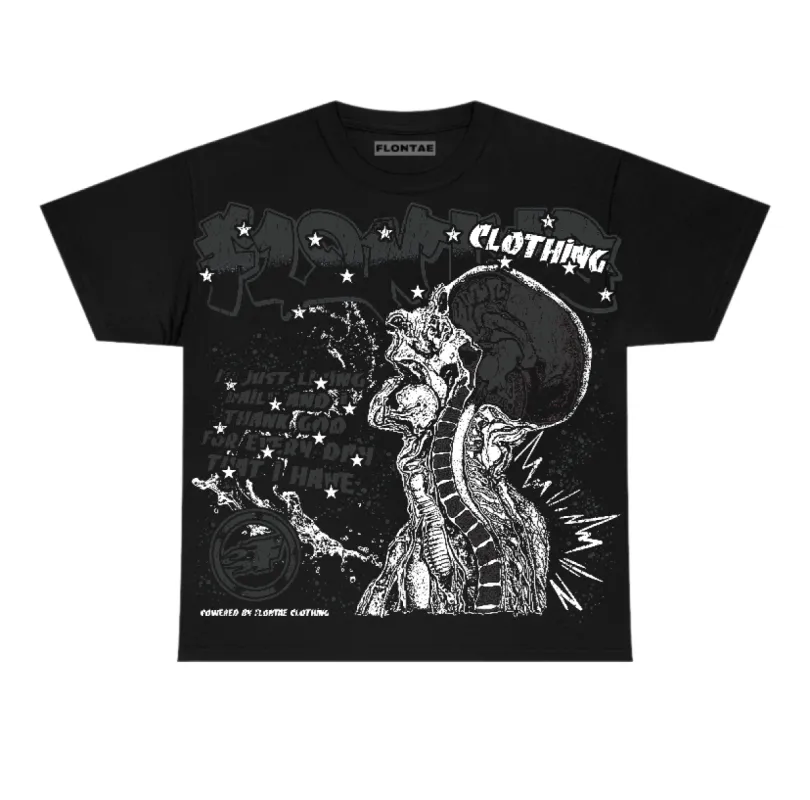 Black Cat 3s Flontae T-Shirt Not Losing Graphic sold by Flontae Clothing
