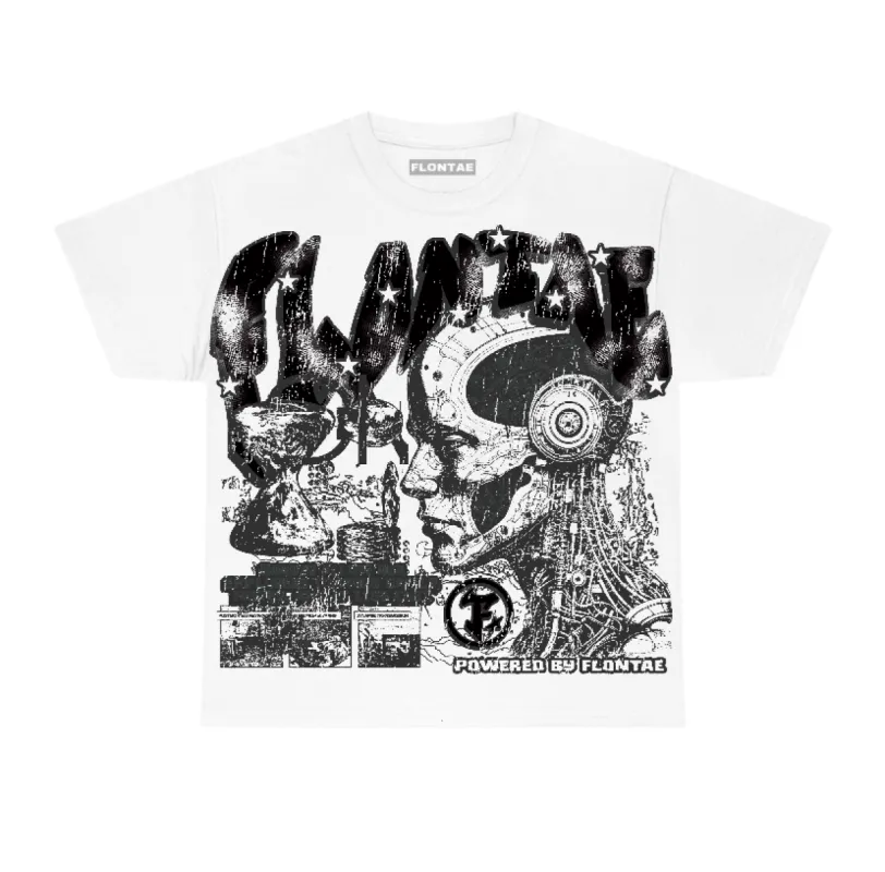 Black Cat 3s Flontae T-Shirt Smartness Graphic sold by Flontae Clothing