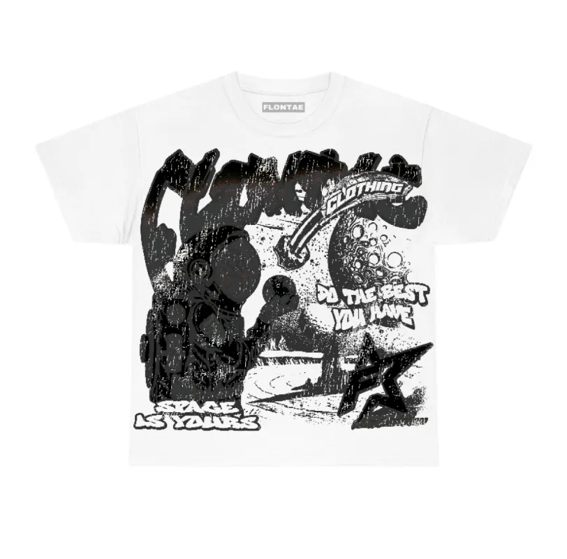 Black Cat 3s Flontae T-Shirt Space Is Yours Graphic sold by Flontae Clothing