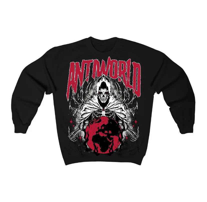 Black Toe Reimagined 1s Flontae Crewneck Sweatshirt Lonely Graphic sold by Flontae Clothing product image thumbnail 2