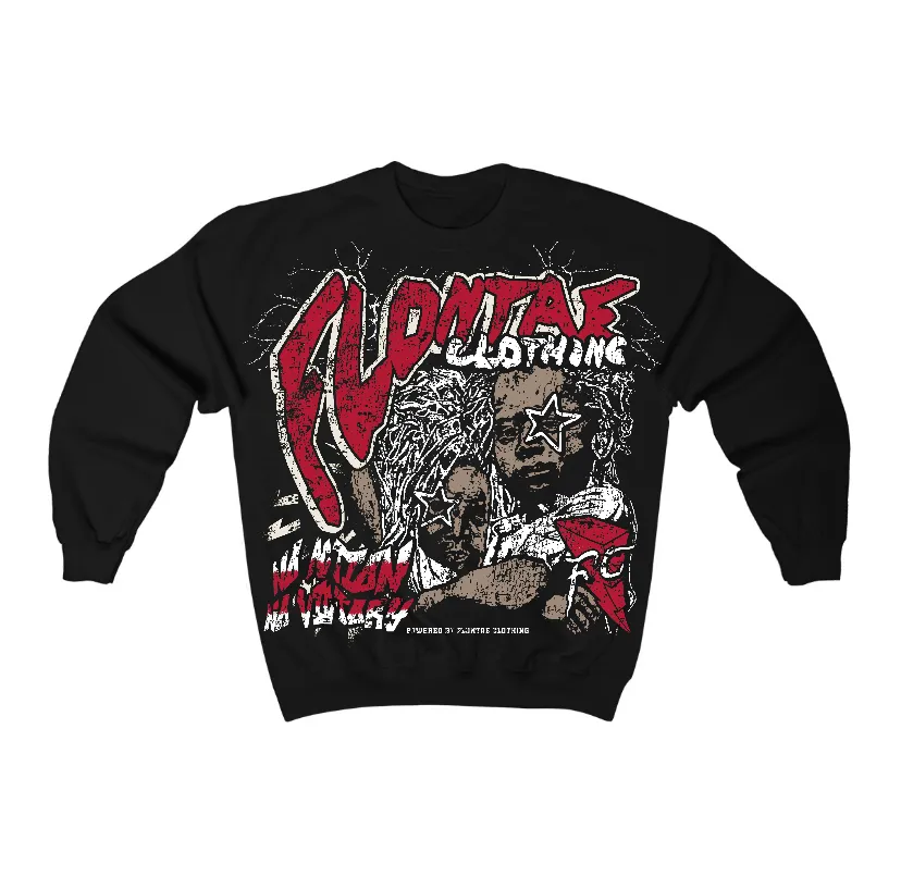 Black Toe Reimagined 1s Flontae Crewneck Sweatshirt No Action Graphic sold by Flontae Clothing