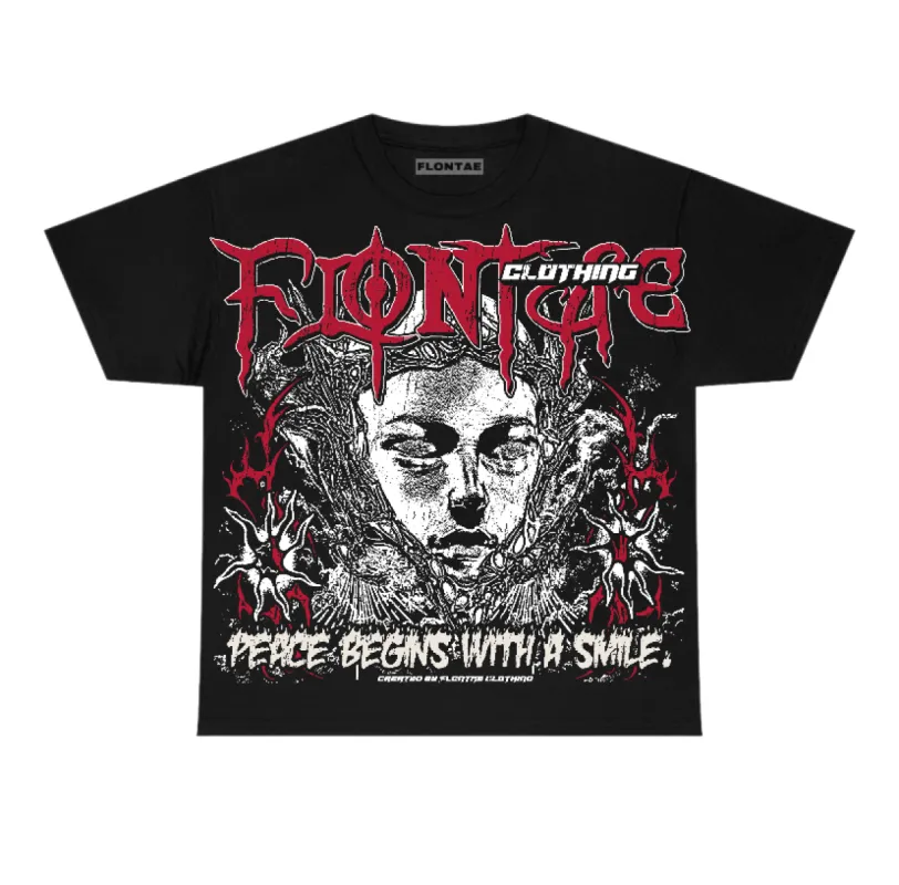Black Toe Reimagined 1s Flontae T-Shirt Keep Peace Graphic sold by Flontae Clothing