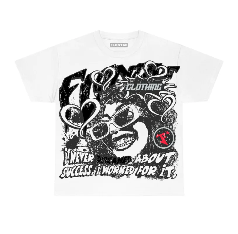 Black Metallic Reimagined 5s Flontae T-Shirt Never Dream Graphic sold by Flontae Clothing
