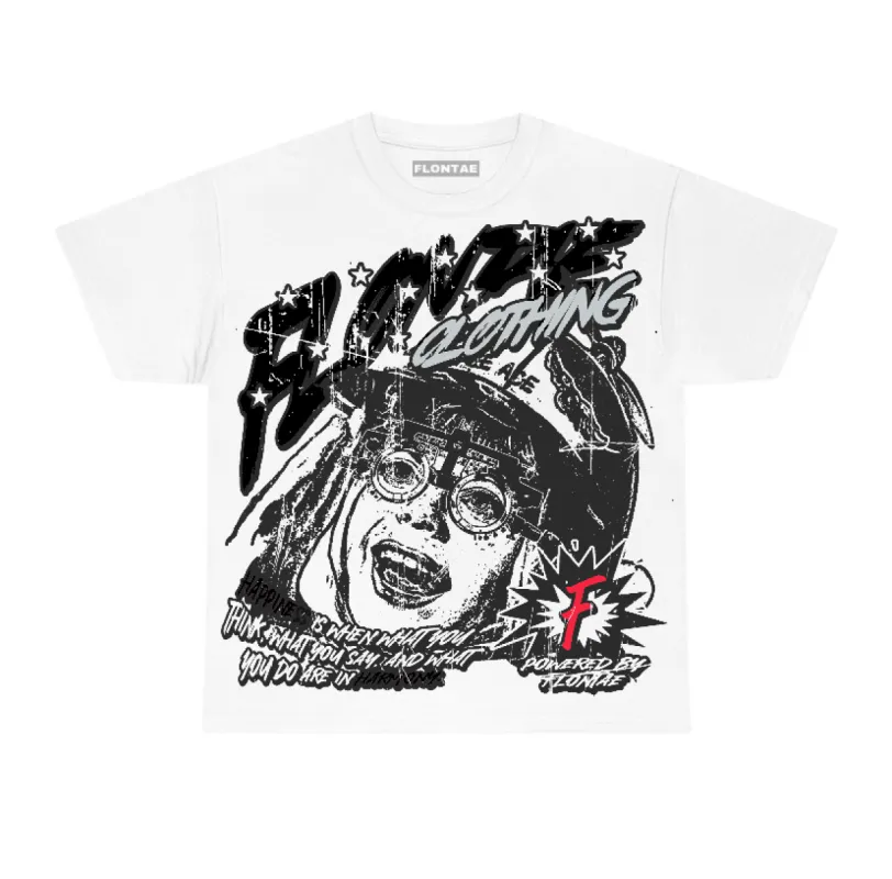Black Metallic Reimagined 5s Flontae T-Shirt Always Smile Graphic sold by Flontae Clothing