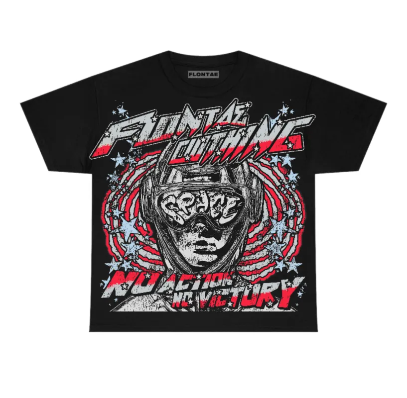 Black Metallic Reimagined 5s Flontae T-Shirt Never Think Twice Graphic sold by Flontae Clothing