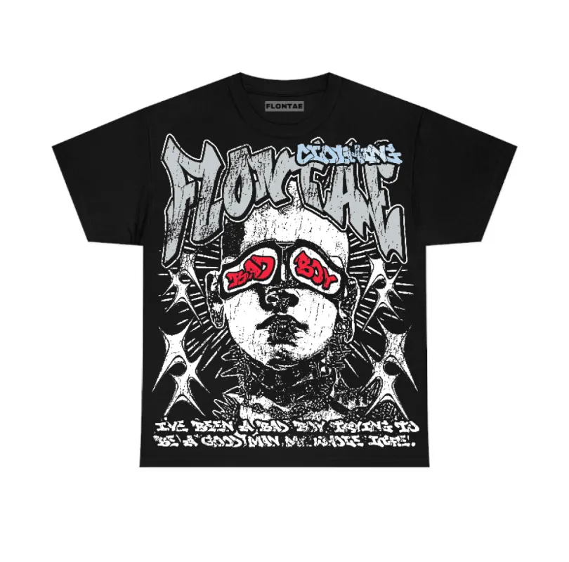 Black Metallic Reimagined 5s Flontae T-Shirt Be Good Graphic sold by Flontae Clothing