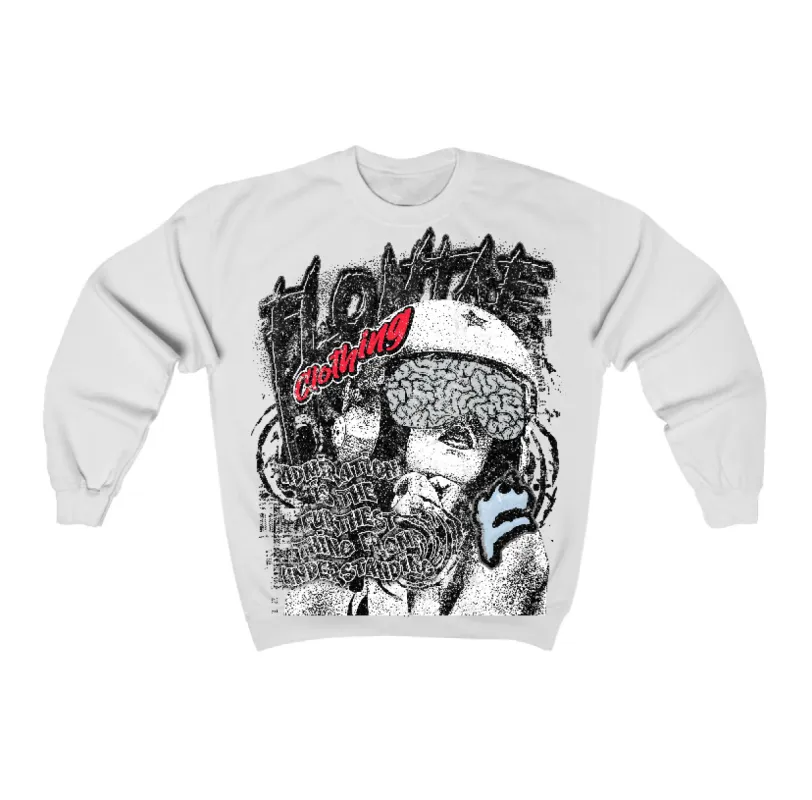 Black Metallic Reimagined 5s Flontae Sweatshirt Understand Graphic sold by Flontae Clothing