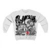 Black Metallic Reimagined 5s Flontae Sweatshirt Smartness Graphic sold by Flontae Clothing