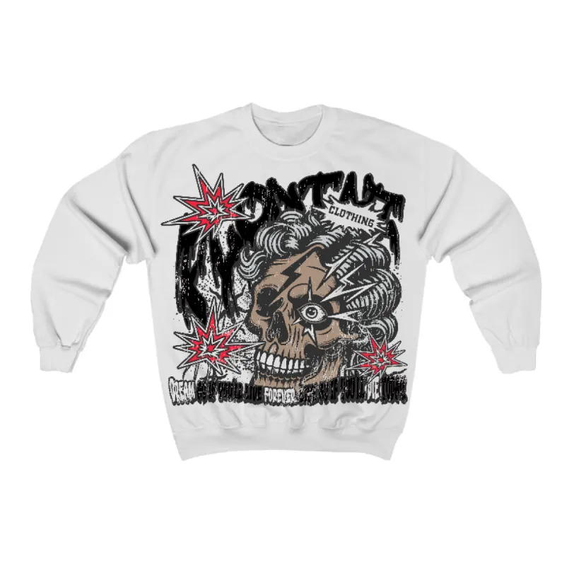 Black Metallic Reimagined 5s Flontae Crewneck Sweatshirt Dream Graphic sold by Flontae Clothing