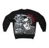 Black Metallic Reimagined 5s Flontae Sweatshirt Stare Graphic sold by Flontae Clothing