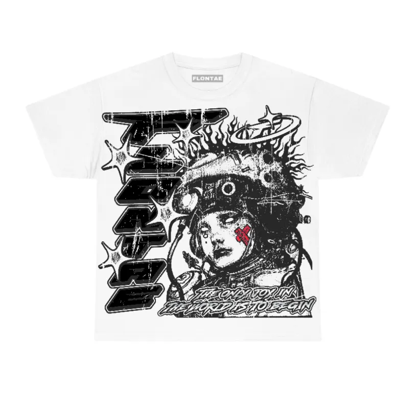 Black Metallic Reimagined 5s Flontae T-Shirt Self Aware Graphic sold by Flontae Clothing