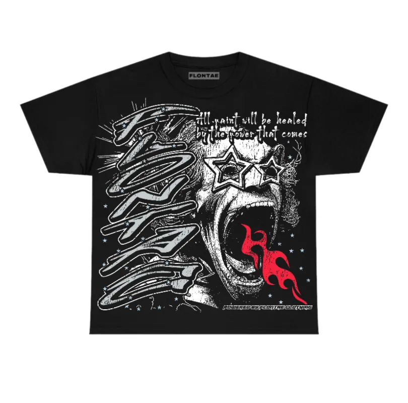 Black Metallic Reimagined 5s Flontae T-Shirt Wonder Graphic sold by Flontae Clothing