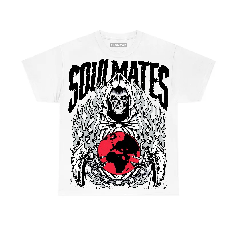 Black Metallic Reimagined 5s Flontae T-Shirt Soulmates Graphic sold by Flontae Clothing product image thumbnail 2
