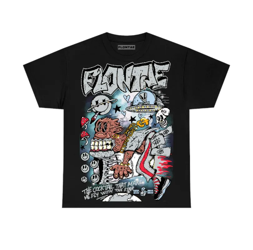 Black Metallic Reimagined 5s Flontae T-Shirt I Believe Graphic sold by Flontae Clothing