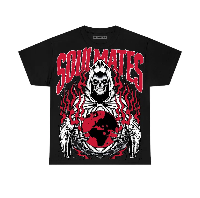 85 Bred 1s Flontae T-Shirt Soulmates Graphic sold by Flontae Clothing product image thumbnail 2