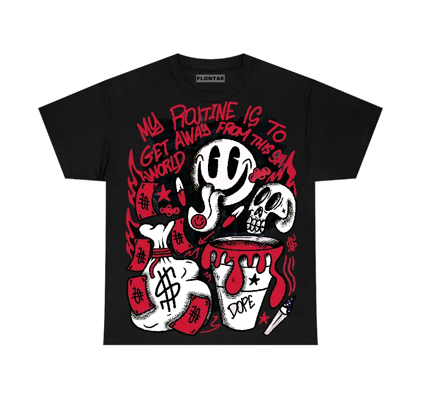 85 Bred 1s Flontae T-Shirt Stay Out Graphic sold by Flontae Clothing product image thumbnail 2