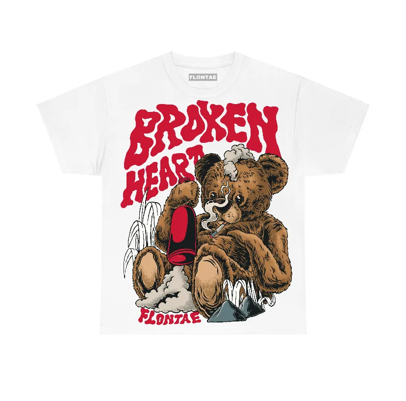 85 Bred 1s Flontae T-Shirt Broken Heart Graphic sold by Flontae Clothing