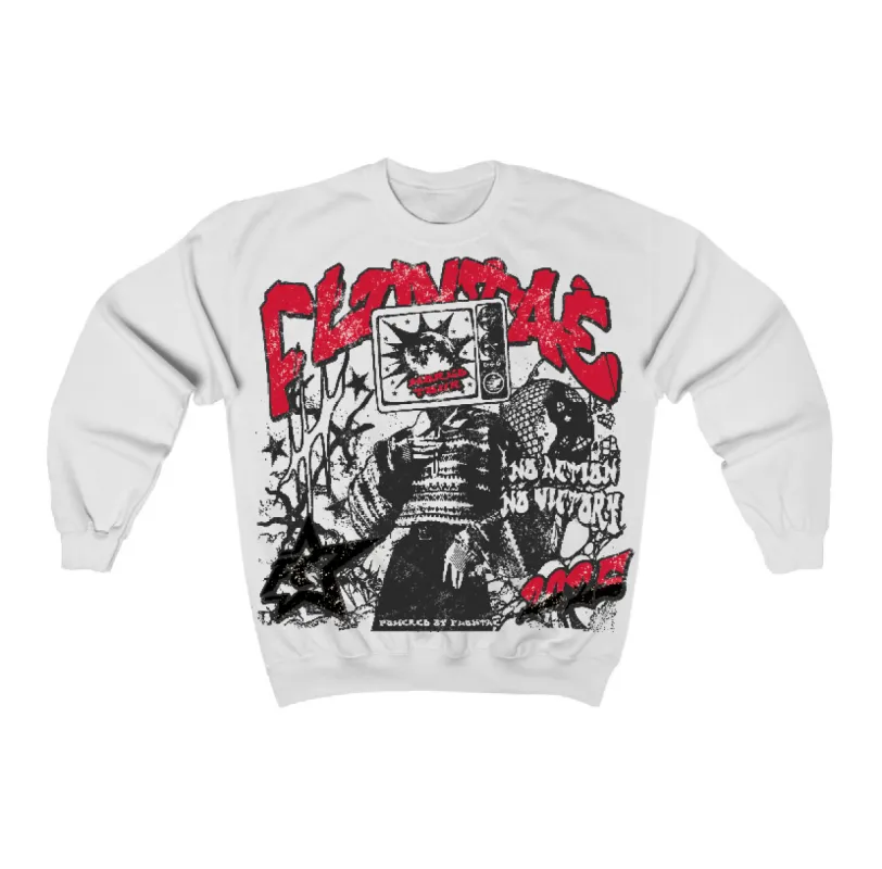 85 Bred 1s Flontae Crewneck Sweatshirt No Victory Graphic sold by Flontae Clothing