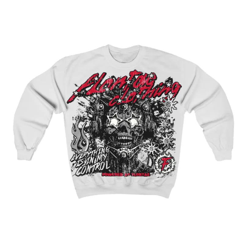 85 Bred 1s Flontae Crewneck Sweatshirt My Control Graphic sold by Flontae Clothing