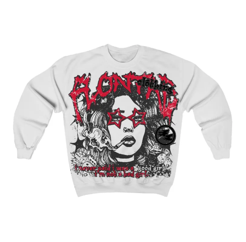 85 Bred 1s Flontae Crewneck Sweatshirt Keep Quiet Graphic sold by Flontae Clothing