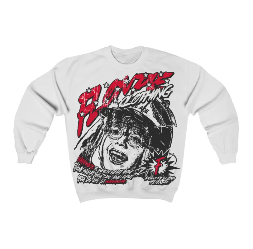 85 Bred 1s Flontae Crewneck Sweatshirt Always Smile Graphic sold by Flontae Clothing
