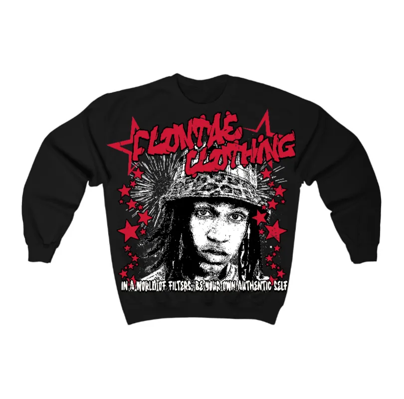 85 Bred 1s Flontae Crewneck Sweatshirt Be Yourself Graphic sold by Flontae Clothing