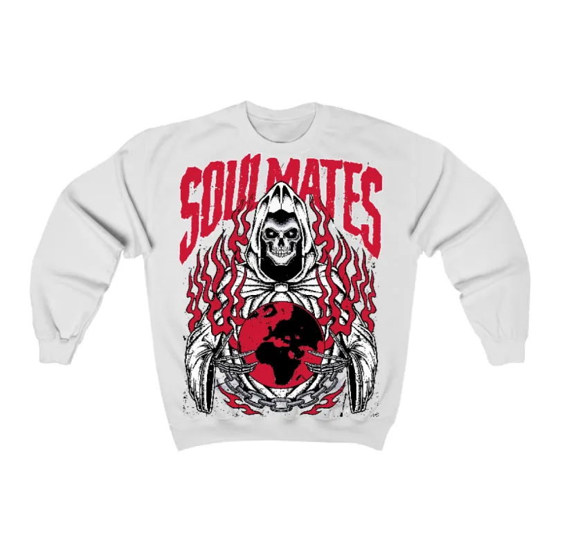85 Bred 1s Flontae Sweatshirt Soulmates Graphic sold by Flontae Clothing
