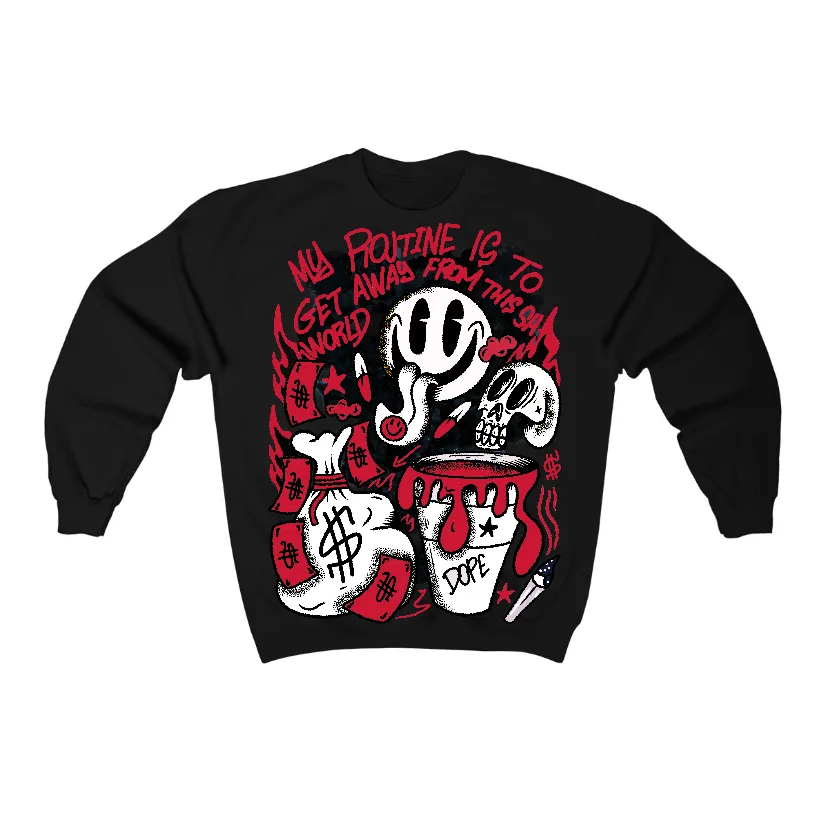 85 Bred 1s Flontae Crewneck Sweatshirt Stay Out Graphic sold by Flontae Clothing product image thumbnail 2