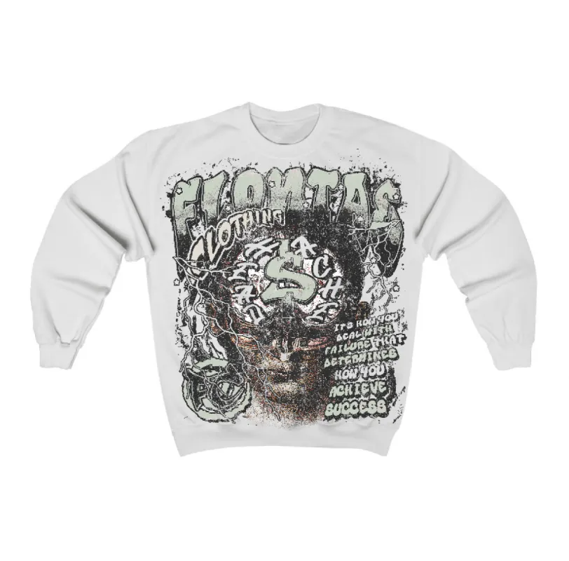 Seafoam 4s Flontae Crewneck Sweatshirt Headstorm Graphic sold by Flontae Clothing