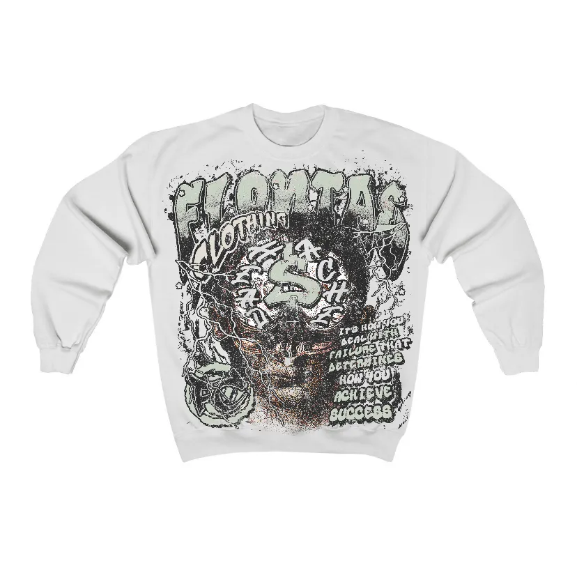 Seafoam 4s Flontae Crewneck Sweatshirt Headstorm Graphic sold by Flontae Clothing