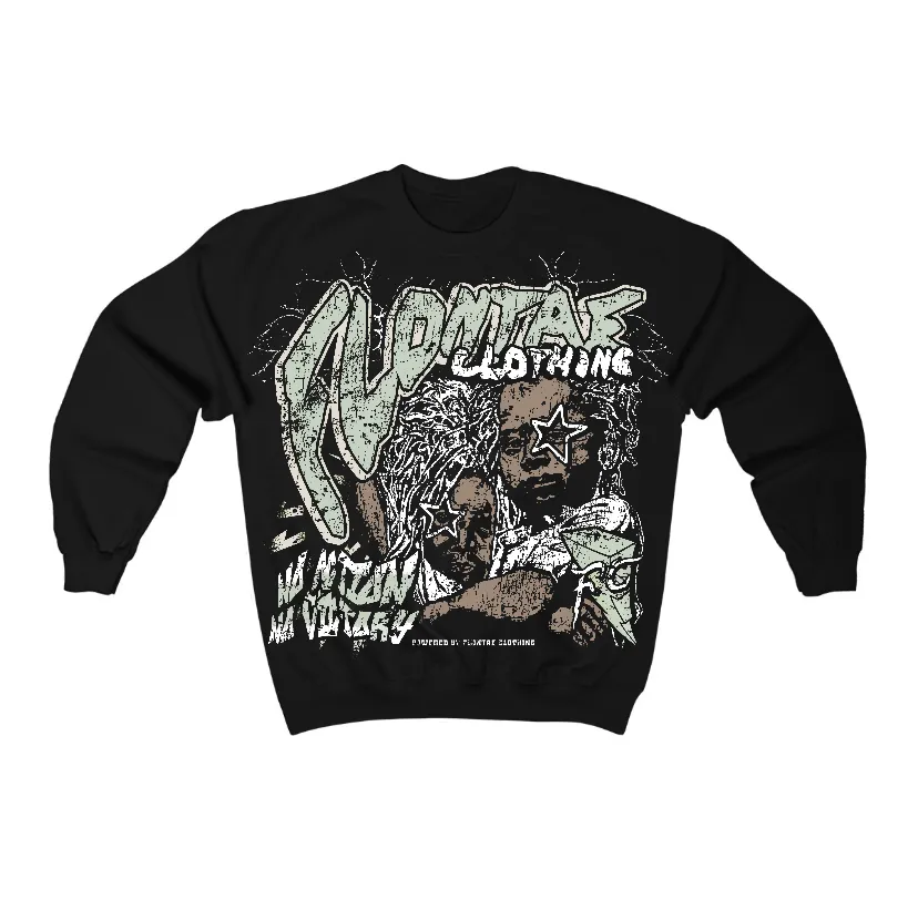 Seafoam 4s Flontae Crewneck Sweatshirt No Action Graphic sold by Flontae Clothing
