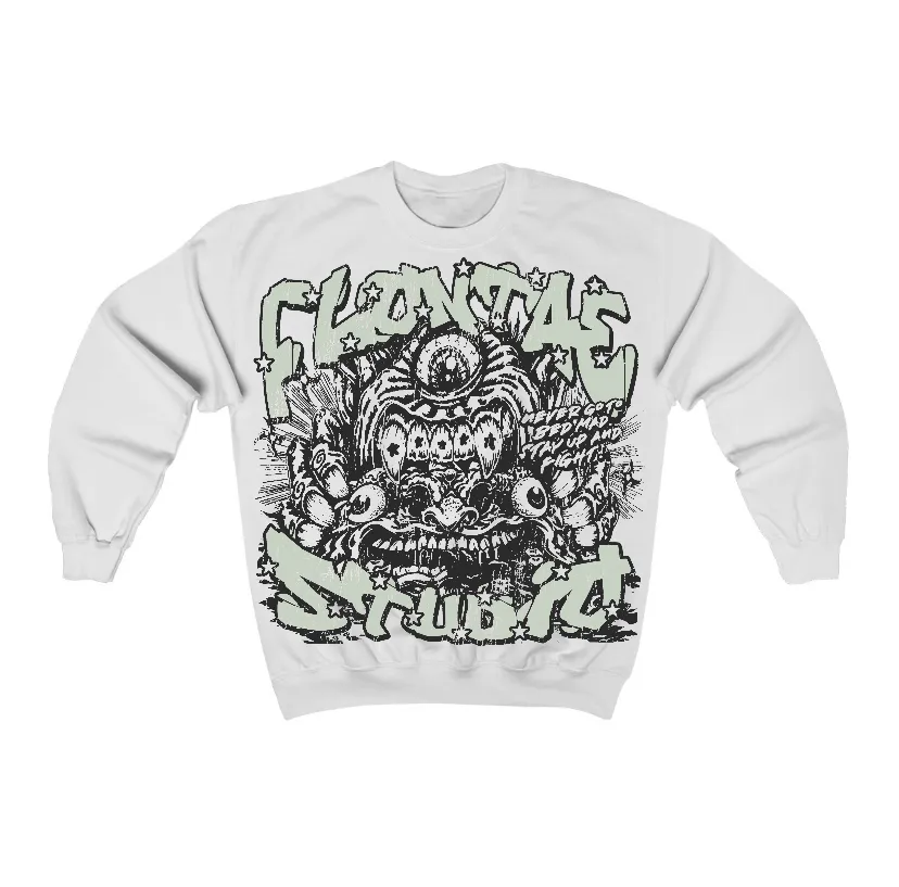 Seafoam 4s Flontae Crewneck Sweatshirt Seems Fair Graphic sold by Flontae Clothing