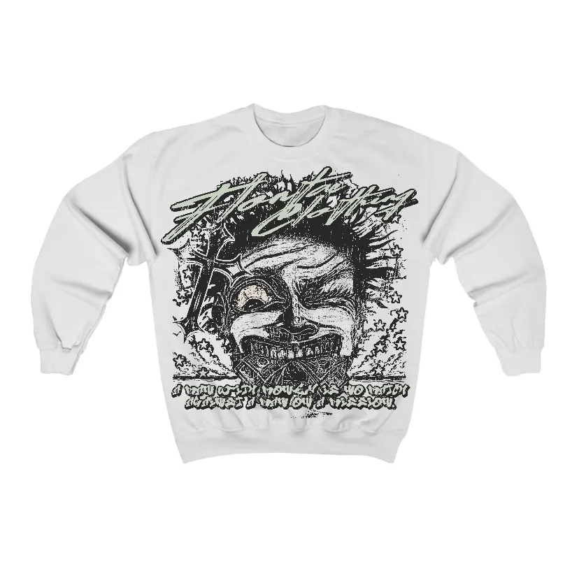Seafoam 4s Flontae Crewneck Sweatshirt Nothing Else Graphic sold by Flontae Clothing