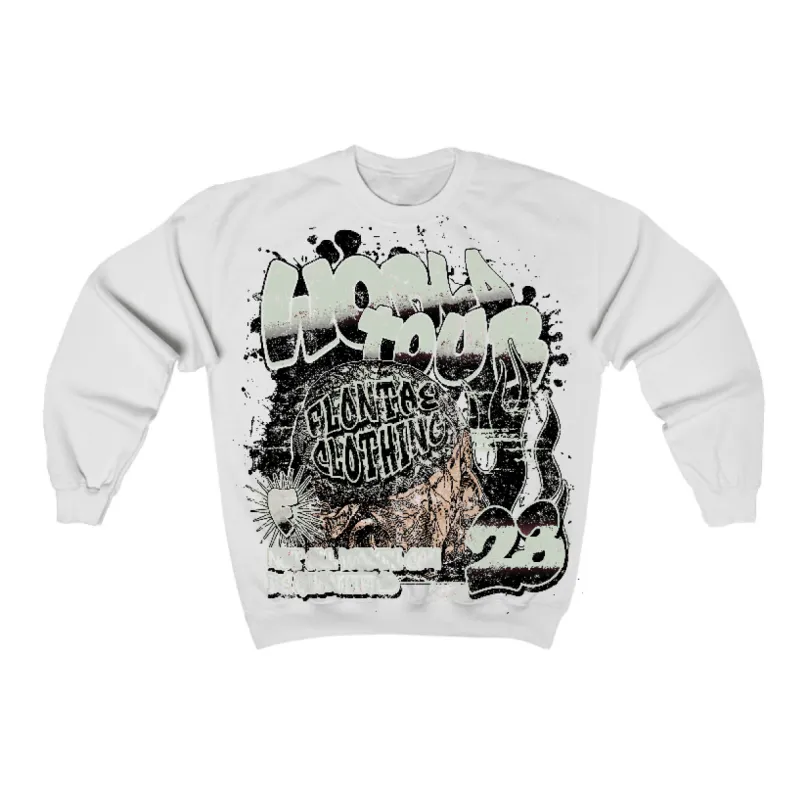 Seafoam 4s Flontae Crewneck Sweatshirt Intelligence Graphic sold by Flontae Clothing