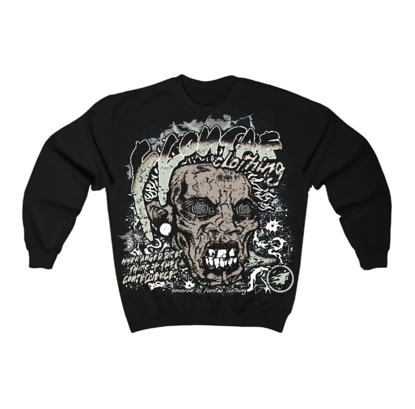 Seafoam 4s Flontae Crewneck Sweatshirt Consequences Graphic sold by Flontae Clothing