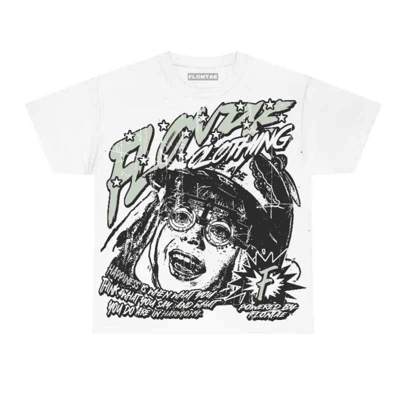 Seafoam 4s Flontae T-Shirt Always Smile Graphic sold by Flontae Clothing