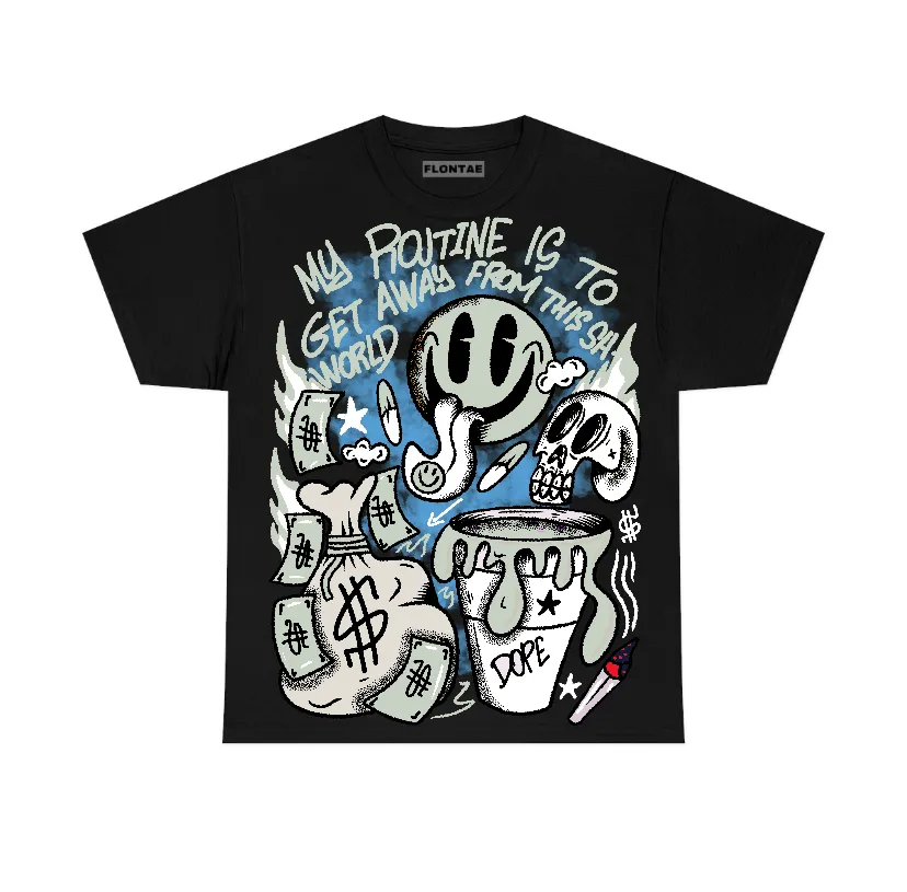 Seafoam 4s Flontae T-Shirt Stay Out Graphic sold by Flontae Clothing product image thumbnail 2